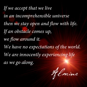 Living in an incomprehensible universe